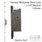 Sentinel Multipoint Sliding Door Lock – 35mm Backset, 3 Hooks, Stainless Steel