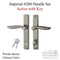 Active Multipoint Lock Trim – Euro-Profile Cylinder, 1-3/4" Door