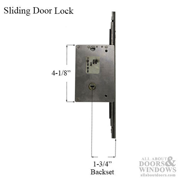 Marvin Multipoint Sliding Door Lock – 45mm Backset, 3 Hooks