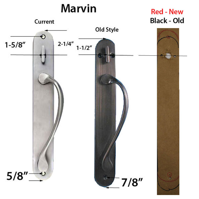 Marvin Multipoint Sliding Door Lock – 45mm Backset, 3 Hooks