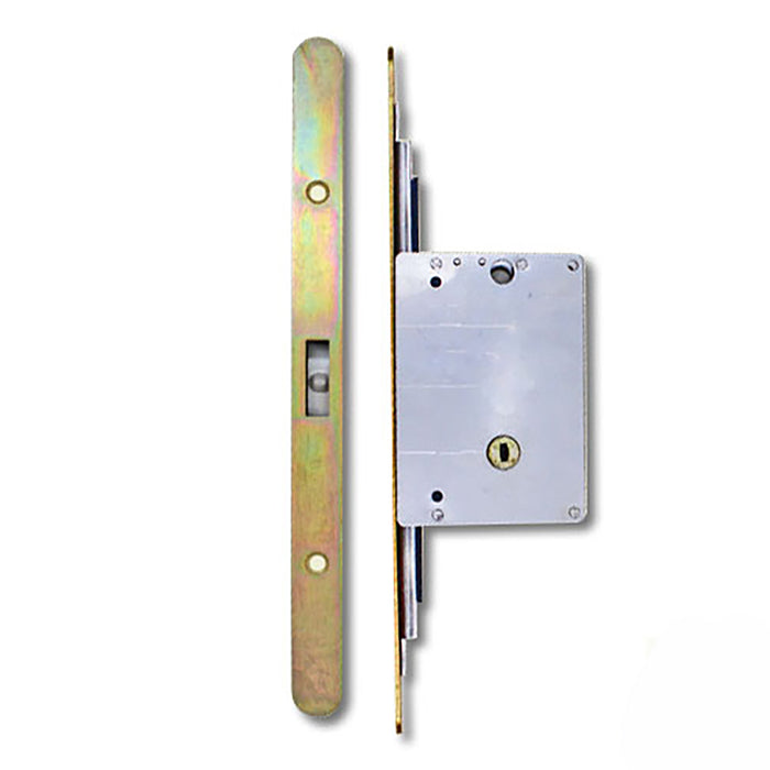 Single Point Sliding Door Lock – 45mm Backset, 20mm Faceplate