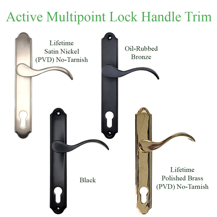 Active Multipoint Trim – Keyed, 1-3/4" Door