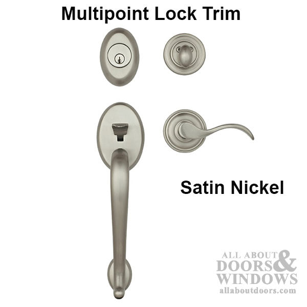 Multipoint Lock Handleset for Rockwell Tongue Systems – 5-1/2" Bore Spacing