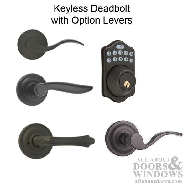 Digital Keypad Deadbolt for 72 Series Triple Latch Multipoint Locks – Satin Nickel