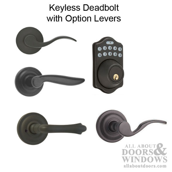Multipoint Lever Trim Set – Straight Lever, 2-1/2" Rosette