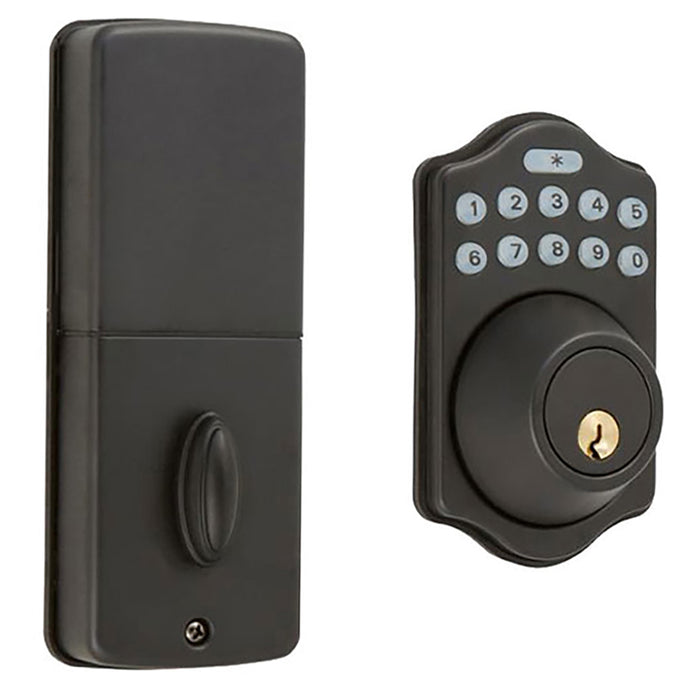 Digital Keypad Deadbolt for 72 Series Triple Latch Multipoint Locks – Satin Nickel