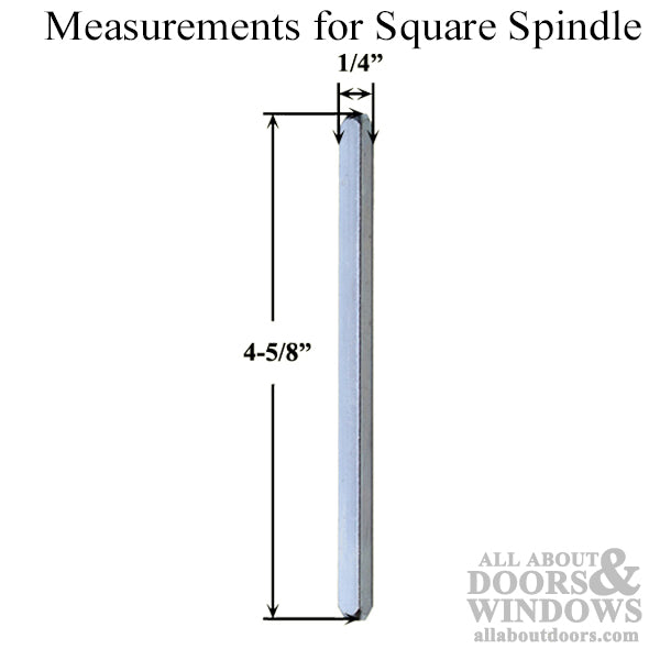 Ferco / G-U Square Spindle – 7mm x 118mm