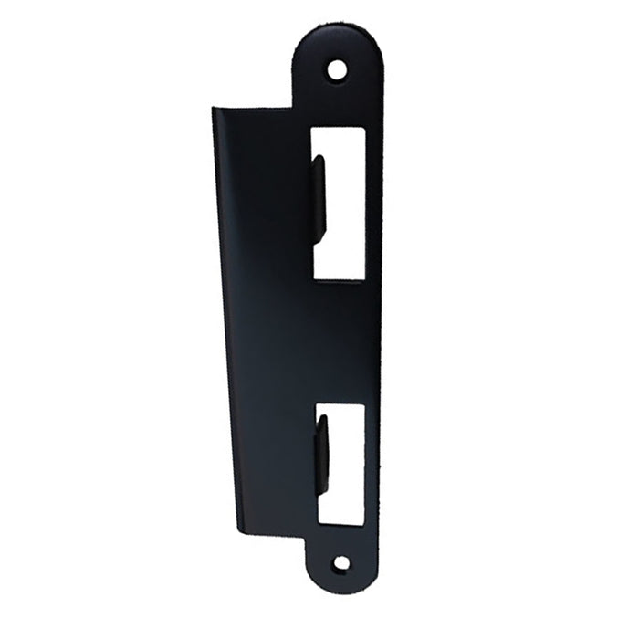 G-U/Ferco Latch and Deadbolt Keeper for 1-3/4" Doors – Black