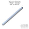 Ferco / G-U Square Spindle – 7mm x 118mm