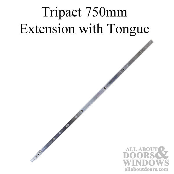 GU Europa 750mm Tripact Extension with Tongue Locking Point – 16mm Faceplate, Key Below Lever