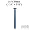 GU Countersunk Screw for Dirigent Handle – M5 x 60mm
