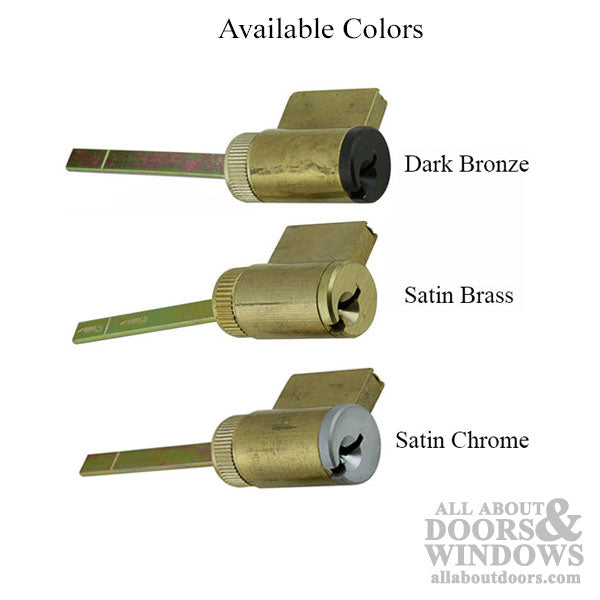 1" American Cylinder – Schlage Keyway, Brass
