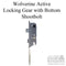 GU Wolverine 2-Point Door Locking Gear with Bottom Shootbolt – 45mm Backset, 92mm PZ