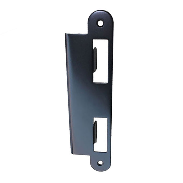 G-U/Ferco Latch and Deadbolt Keeper – 1-3/4" Door, Dark Bronze
