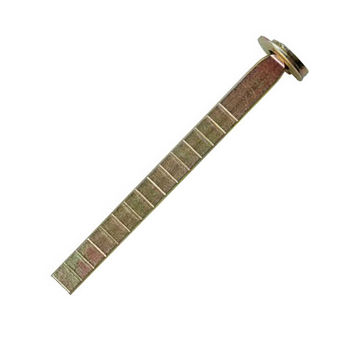 Flat Tail Piece for American Keyed Cylinders – 2-3/8" Length, Break-Away Design