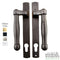 Fuhr Sliding Patio Door Handle Set – L-Type, Active, 120mm PZ