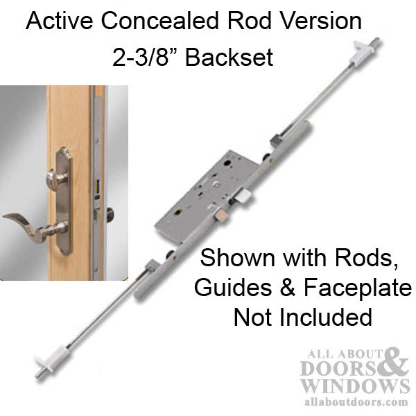 Ashland Passive Multipoint Lock – 60mm Backset, 92mm PZ, Concealed Rod