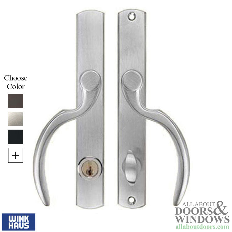WinkHaus Fontana Keyed Entry Handle Trim for Sliding Patio Doors ...