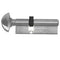 Hoppe 90-Degree Profile Cylinder with Crescent Knob – SC1 Keyway, 3-5/8" Overall