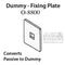 Fixing Plate for Dummy Lever Conversion – 1-9/32" x 1-9/16"