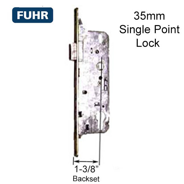 Fuhr Single Point Mortise Lock – 35mm Backset