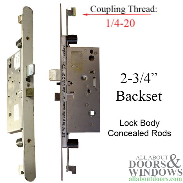 Ashland Active Multipoint Lock – 70mm Backset, Radius Faceplate