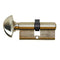 Hoppe 90° Profile Cylinder with Crescent Knob – 31.5/31.5mm, Schlage Keyway