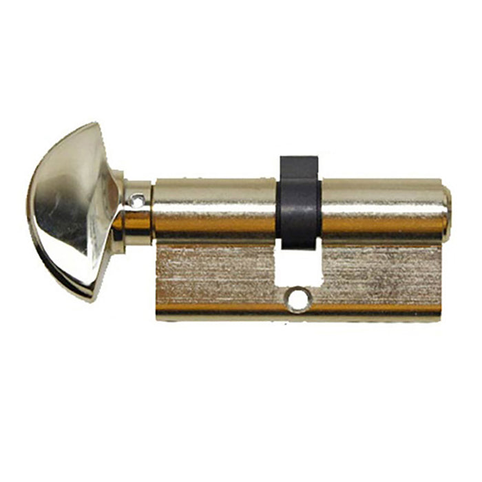 Hoppe 90° Profile Cylinder with Crescent Knob – 31.5/31.5mm, Schlage Keyway