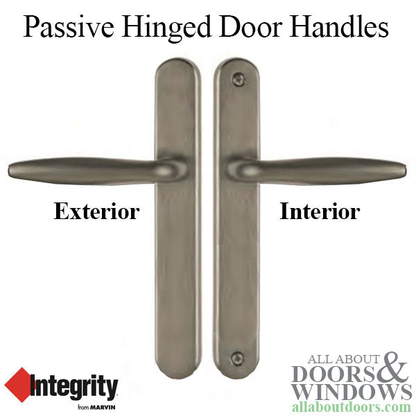 Integrity Northfield Secondary Passive Handle – Straight Levers
