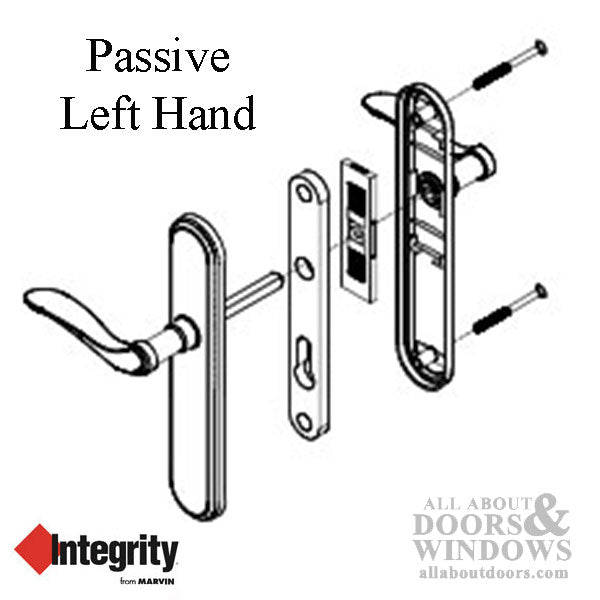 Marvin Integrity Passive Handleset – Left Hand Inswing