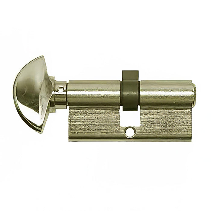Hoppe 90-Degree Profile Cylinder with Crescent Knob – 40.5mm/40.5mm
