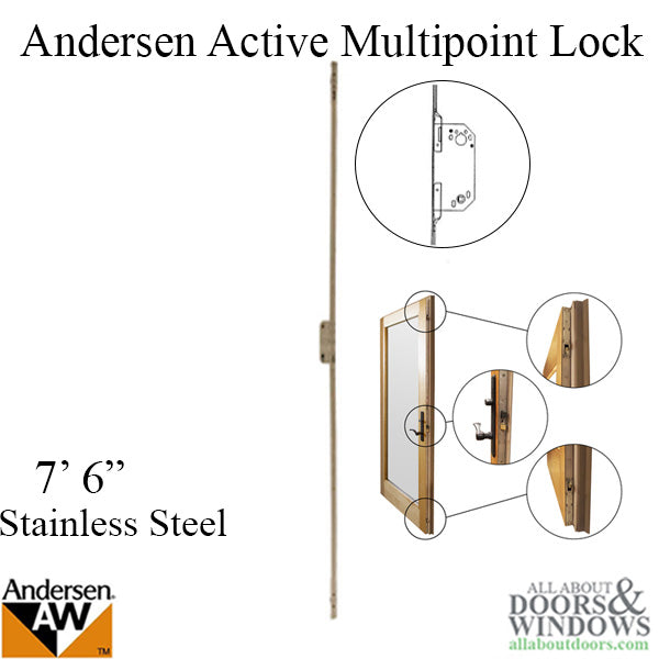 Andersen Active 3-Point Lock for 7' 6