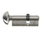 Hoppe 90-Degree Keyed Cylinder with Crescent Knob – Non-Logo Profile