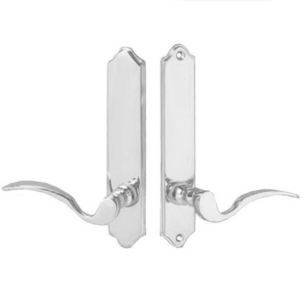 Ashland True Elegance 8" Arch Top Passive Handleset for Inactive Hinged Doors
