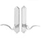 Ashland True Elegance 8" Arch Top Passive Handleset for Inactive Hinged Doors