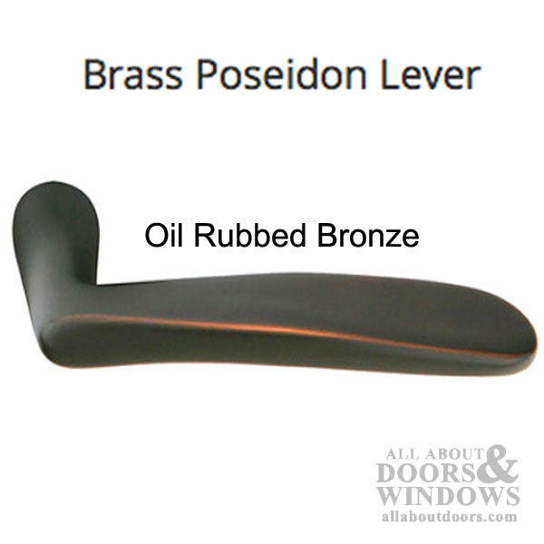 Emtek Poseidon Multipoint Handleset Trim – Left Hand, 92mm PZ, Oil Rubbed Bronze