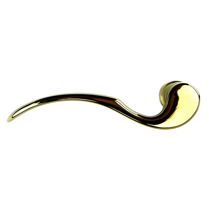 Hoppe Munchen Lever Handle – Left Hand, Resista Brass