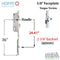 Hoppe HLS 9000 Multipoint Lock – 60mm Backset, 92mm PZ, 36" Handle Height