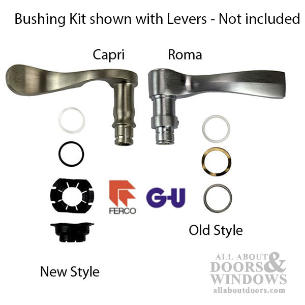 Ferco/GU Capri Handle Snap Ring Kit – 6-Piece Repair Kit