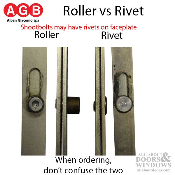 AGB Unitop 3-Point Multipoint Lock with Shootbolts – 92mm PZ, Variable Backset