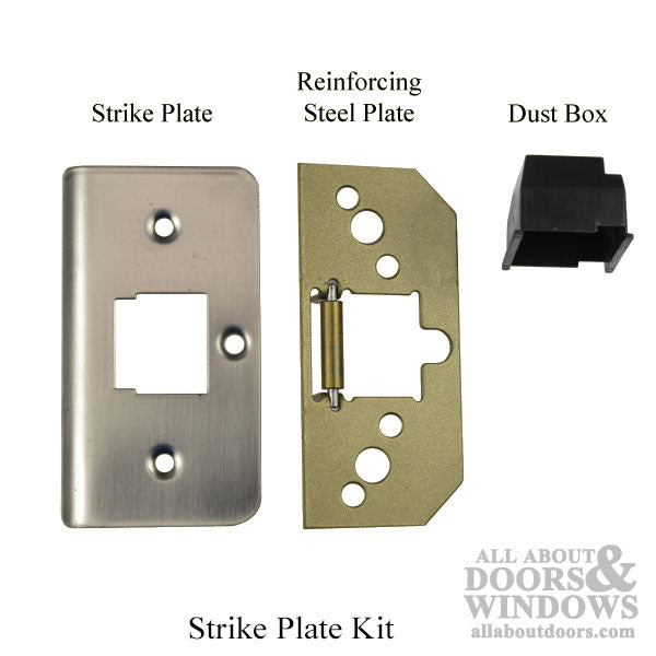 Endura Trilennium 3-Point Lock Strike Kit – 1-3/4" Door