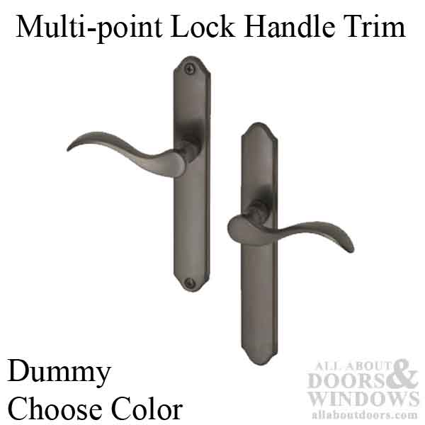 Dummy Multipoint Trim Pair for 1-3/4" Doors