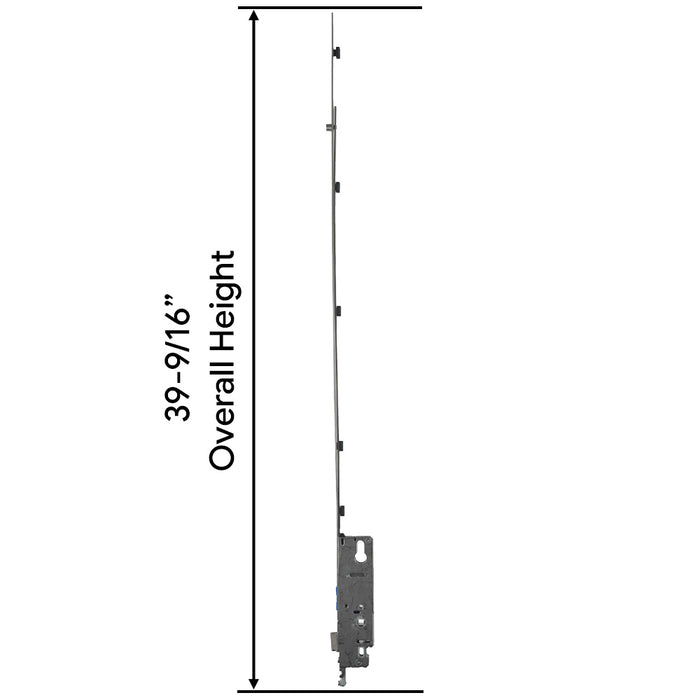 Hoppe HLS9000 Bottom Gear for Active Door – 35mm Backset, Two Roller