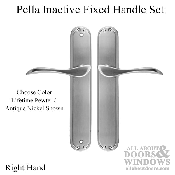 Pella Inactive Handle Set – Right Hand