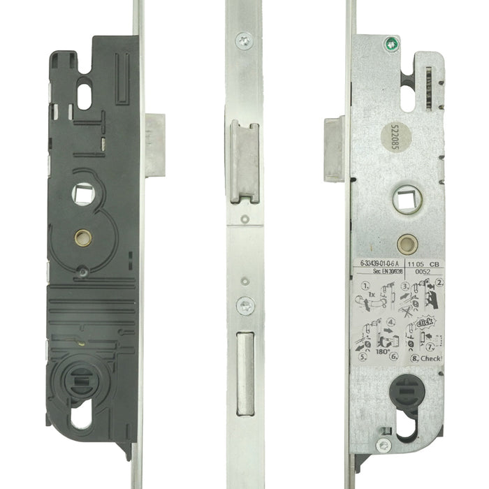 GU Tripact Europa 3-Point Multipoint Lock – 92mm PZ, Tongue Version