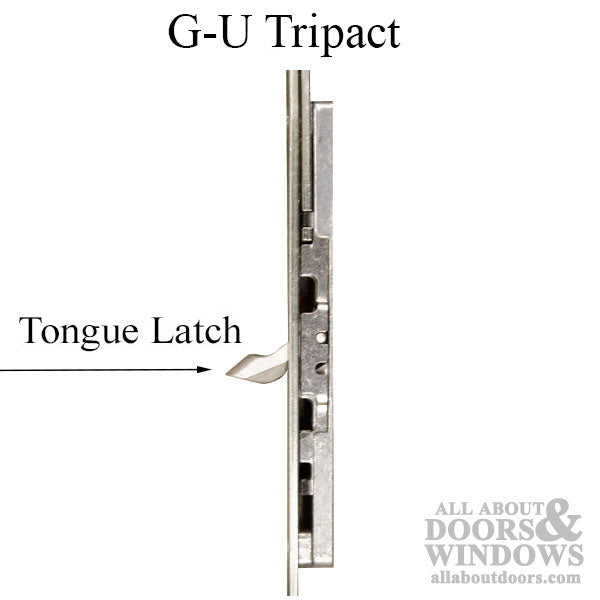 GU Tripact Europa 3-Point Multipoint Lock – 92mm PZ, Tongue Version