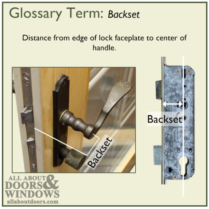 GU Tripact Europa 3-Point Multipoint Lock – 92mm PZ, Tongue Version