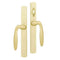 Hoppe M151 Sliding Door Handleset – Non-Keyed, Resista Brass