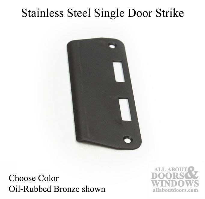 Marvin Strike Plate for Outswing Doors – Door Jamb Application