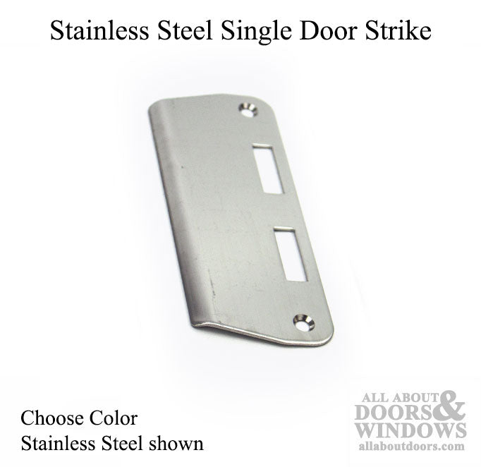 Marvin Strike Plate for Outswing Doors – Door Jamb Application